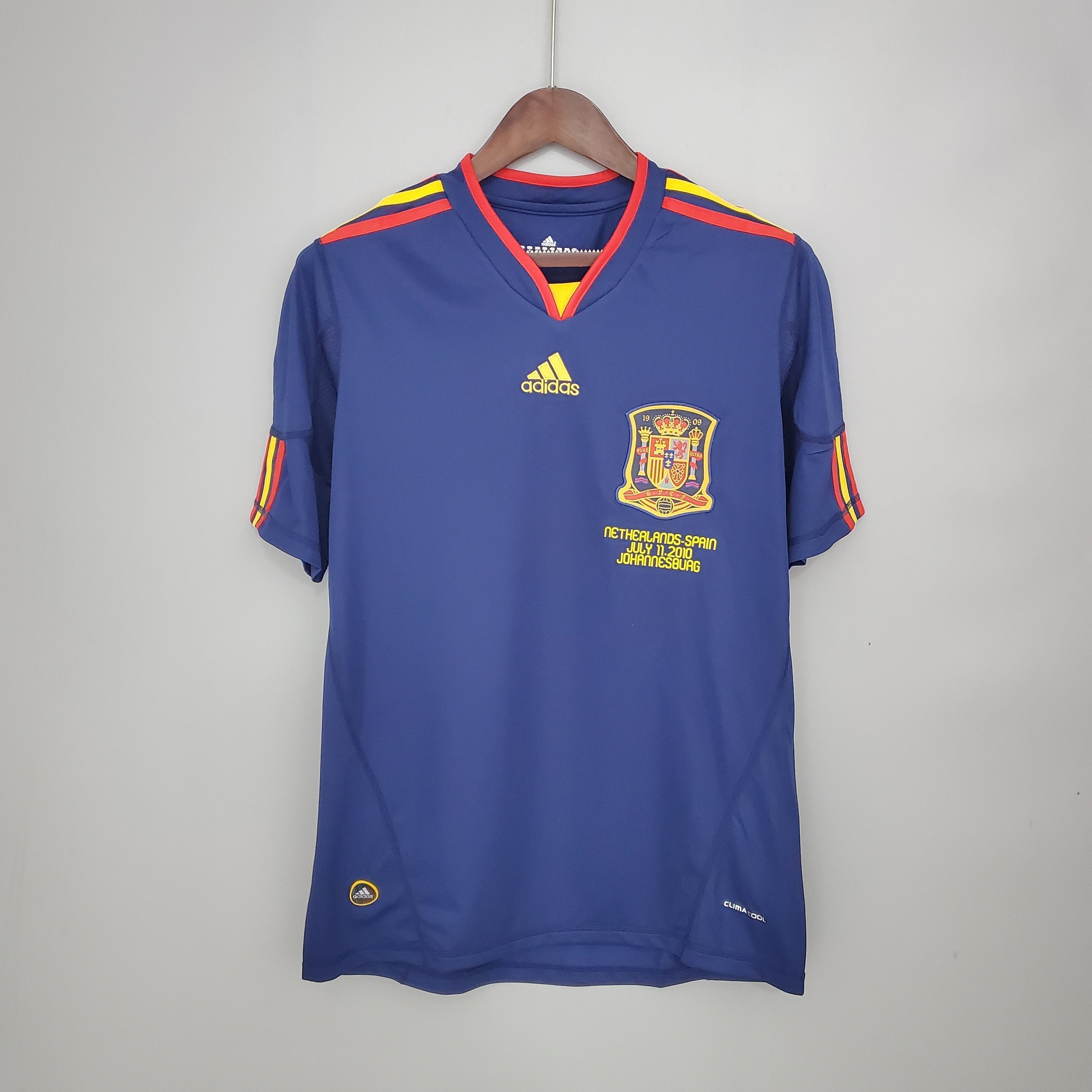 Camisa Espanha Reserva 2010 - Versão Retro