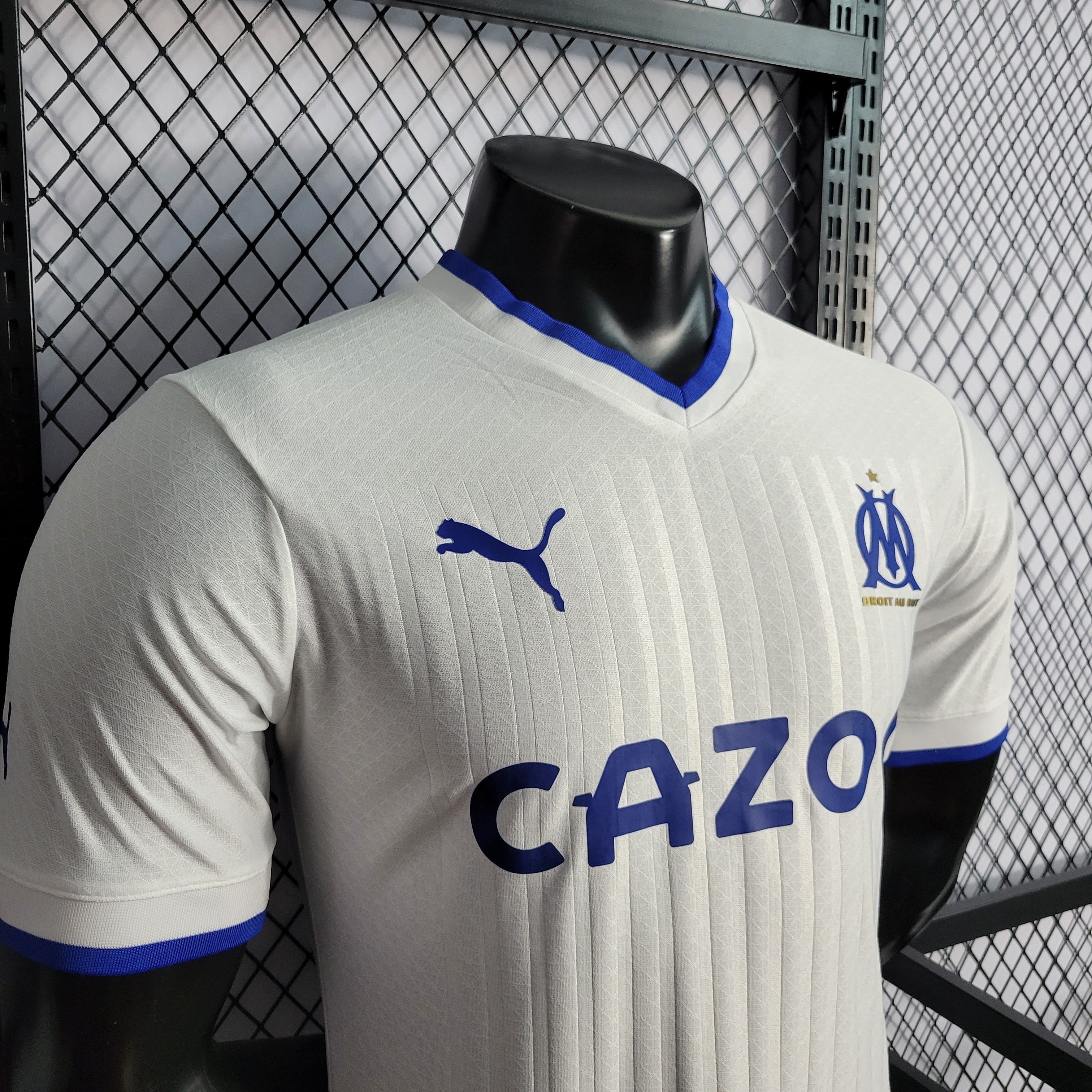 Camisa Olympique de Marseille Titular 22/23 - Versão Jogador