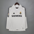 Camisa Real Madrid Titular 05/06 - Versão Retro Manga Comprida